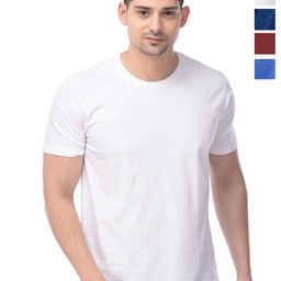 COLOR CAPITAL Unisex Pack of 4 Cotton T-shirts-image-74