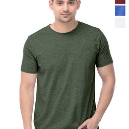 COLOR CAPITAL Unisex Pack Of 4 Short Sleeves Cotton T-shirts-image-91