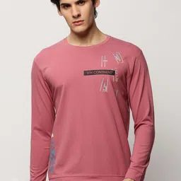 SHOWOFF Typography Printed Cotton Pullover-image-75