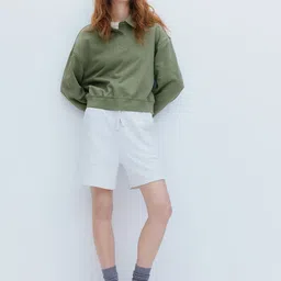 H&M Long-Sleeved Polo Shirt-image-93