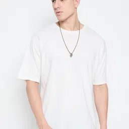 Mast & Harbour Men Typography Printed Round Neck Pure Cotton Relaxed Fit T-shirt-picture-26