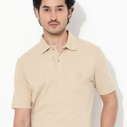 RARE RABBIT Men Gamor Polo Collar Short Sleeves T-Shirt-image-9