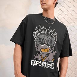 HIGHLANDER Graphic Puff Printed Round Neck Oversized T-shirt-image-16