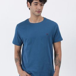 Red Flame Round Neck Short Sleeve Pure Cotton T-shirt-image-94