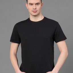 Red Tape Round Neck Short Sleeves Modal T-shirt-image-76