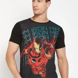 Wear Your Mind Iron Man Printed Regular Fit T-shirt-image-45