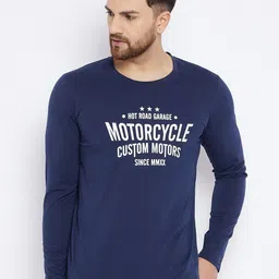 THE MILLION CLUB Typography Printed Cotton T-shirt-image-88