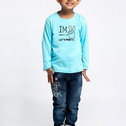 Friskers Boys Typography Printed Cotton T-shirt-picture-48