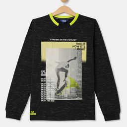 R&B Boys Graphic Printed Round Neck Cotton T-shirt-picture-41
