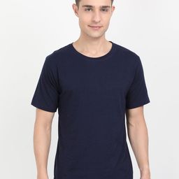 Fleximaa Round Neck Cotton T-shirt-image-39