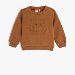 Koton Boys Round Neck Sweatshirt-image-56