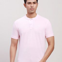 Parx Regular Fit Henley Neck T-shirt-image-35
