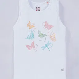 Ed-a-Mamma Girls Conversational Printed Cotton T-shirt-image-28