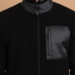 HIGHLANDER Mock Collar Front-Open Sweatshirt image 2