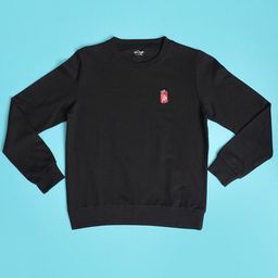 Hoop Girls Round Neck Cotton Pullover Sweatshirt-image-33