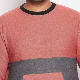 bigbanana Men Multicoloured Colourblocked Sweatshirt image 5