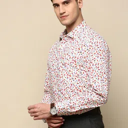 INVICTUS Standard Slim Fit Printed Cotton Formal Shirt-image-53