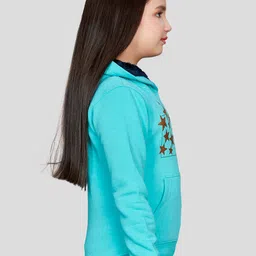 Peppermint Girls Geometric Printed Pullover Sweatshirt image 3