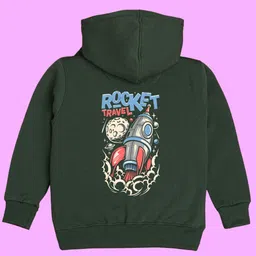 BAESD Kids Printed Hooded Fleece Pullover-picture-10