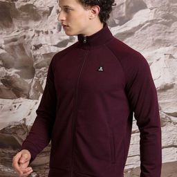 HIGHLANDER Mock Collar Front-Open Sweatshirt image 4
