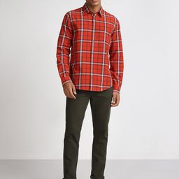 Lee Tartan Checked Opaque Cotton Casual Shirt-picture-20