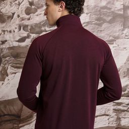 HIGHLANDER Mock Collar Front-Open Sweatshirt image 2
