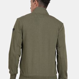 t-base Mock Collar Front-Open Sweatshirt image 4