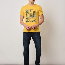 Lee Graphic Printed Slim Fit Cotton T-shirt-image-52