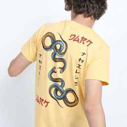 KETCH Men Yellow Slim Fit Cotton T-shirt-image-15