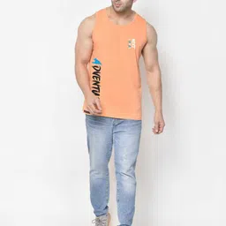 SLOWLORIS Round Neck Sleeveless Cotton Innerwear Vests image 4