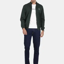 t-base Mock Collar Front-Open Sweatshirt image 5