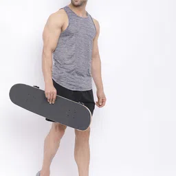 CHKOKKO Round Neck Sleeveless Regular Fit T-shirt-image-36