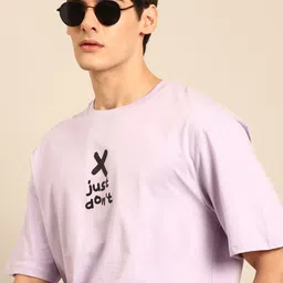 recast Bio Finish Typography Printed Pure Cotton Oversized T-Shirt-picture-21