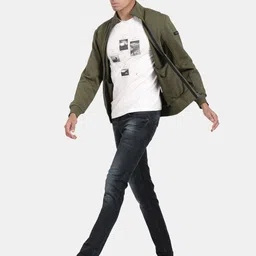 t-base Mock Collar Front-Open Sweatshirt image 3