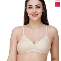 Docare Pack Of 2 Full Coverage All Day Comfort T-Shirt Bra-picture-54