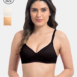 KOMLI Pack of 3 T-shirt Bra - Lightly Padded-picture-13