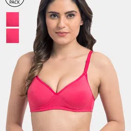 Tweens Pink T-shirt Bra Lightly Padded-picture-47