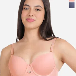 Susie Pack Of 2 Full Coverage Underwired Lightly Padded T-shirt Bras- All Day Comfort-image-56