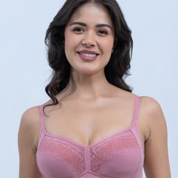 Soie Floral Self Design Full Coverage T-shirt Bra with All Day Comfort-picture-3