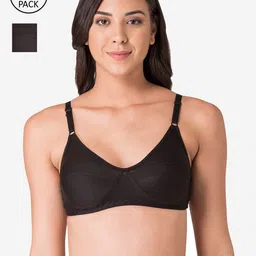 KOMLI Black Pack of 2 T-shirt Bra K-9116-2PC-BLK-picture-43