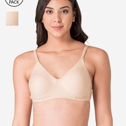 KOMLI Woman Beige Full Coverage T-shirt Bra-K-990-2PC-BG-picture-50