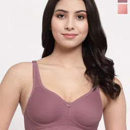 College Girl Pack Of 2 Full Coverage Lightly Padded Minimizer Bra-All Day Comfort-18