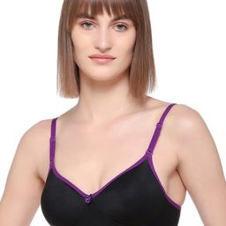 SONA Medium Coverage Lightly Padded Cotton T-shirt Bra With All Day Comfort-image-60