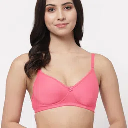 Docare Pack Of 3 Lightly Padded Full Coverage Cotton T-shirt Bra With All Day Comfort image 2