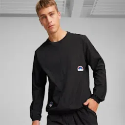 puma BMW M Motorsport Garage Crew Men's Sweatshirt-picture-13