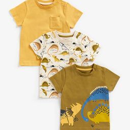 mothercare Infant Boys 3-Pcs T-shirts-image-16