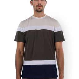 Celio Colourblocked Cotton T-shirt-image-99