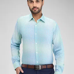 Raymond Printed Formal Shirts-13