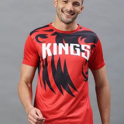 FanCode Punjab Kings Printed Sports T-shirt-image-49