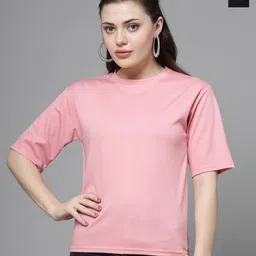 Clora Creation Pack Of 2 Round Neck Three-Quarter Sleeves T-shirts-picture-27